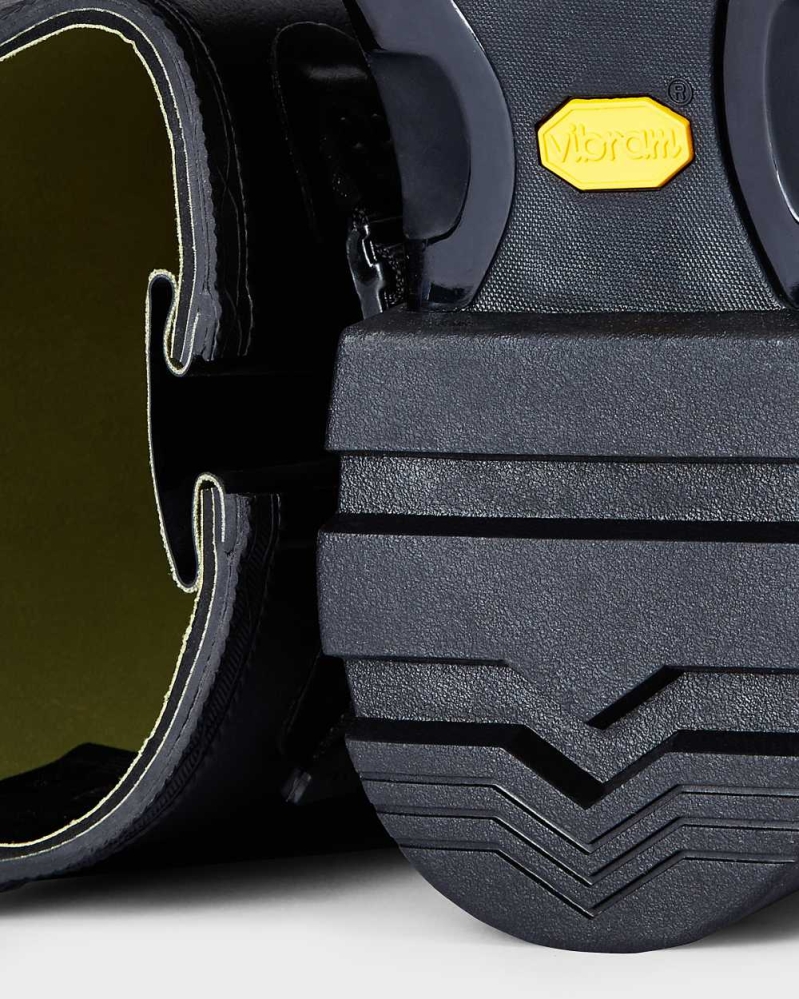Hunter Balmoral Adjustable 3mm Neoprene Wellington Uzun Yağmur Çizmesi Erkek Siyah | 250794-ATO